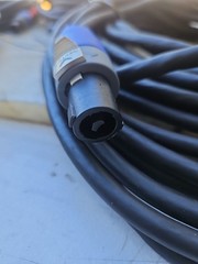 Stage Speaker Stage Cable Power Lot Plz See Pics And Read Full Description