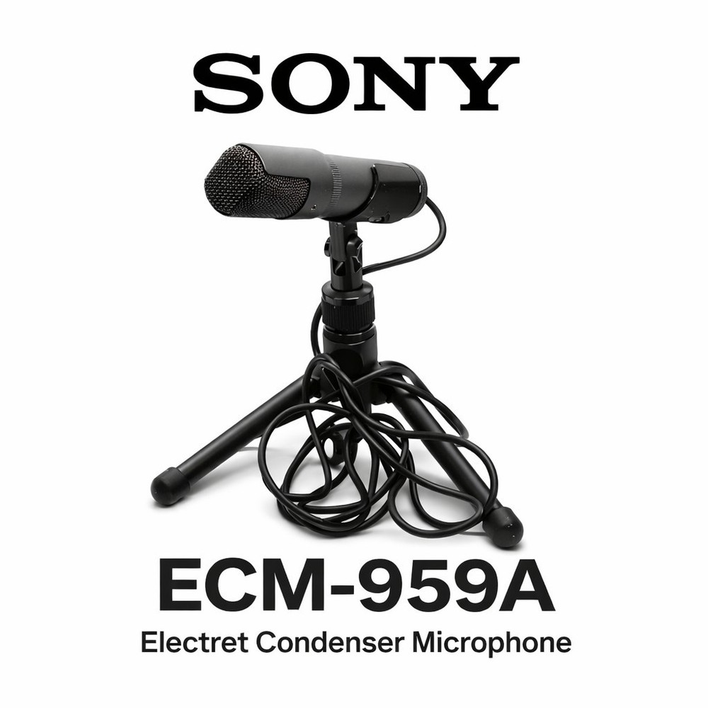 Sony ECM-959A Omni-Directional Microphone – Professional Sound for Clear, Crisp