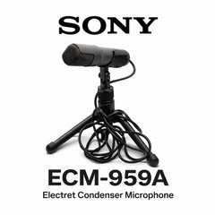 Sony ECM-959A Omni-Directional Microphone – Professional Sound for Clear, Crisp