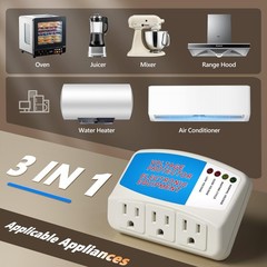 BSEED Surge Protector Power Strip for Home Appliance, 3 Outlet Power Surge Pr…