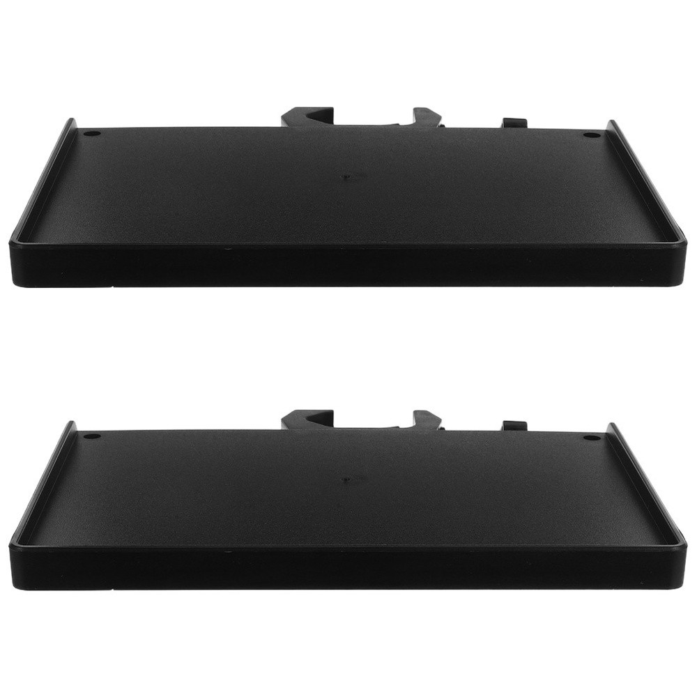 2 Pcs Mic Holder for Stand Microphone Desk Clamp Circle Tray Mounting Plate
