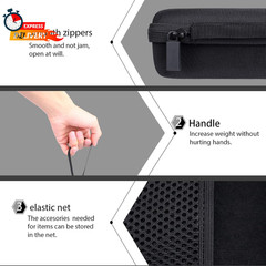Co2Crea Hard Case Compatible with Xvive U3 U3C Wireless Microphone System XLR Tr