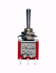 50pc Miniature Toggle Switch 1M33T1B3M1QES On/Off/On 9P 3PDT 2A250V 5A120V