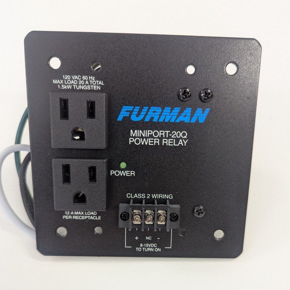 *New in Open Box** Furman MP-20Q Quad Power Box