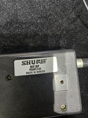Shure MX1BP Microflex Wired Preamplifier Battery Powered W/ Shure 184 Microphone