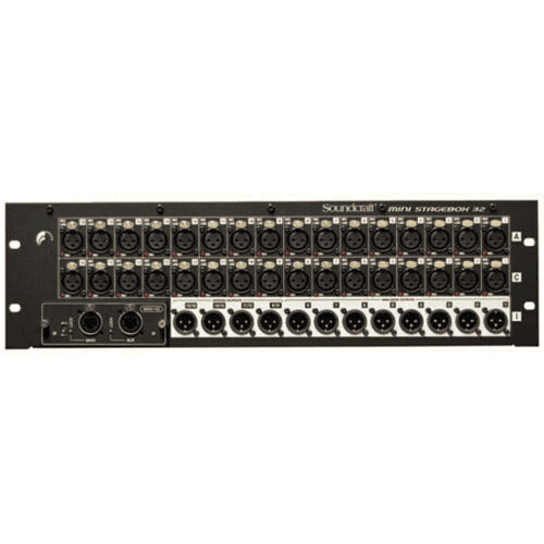 Soundcraft Mini Stagebox 32r with Madi Card 32 x 8 Good Condition