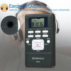 Retekess Church Translation System with 1 FM Transmitter & 5 FM Radio Receivers
