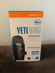 Blue Yeti Nano Premium USB Microphone – Black