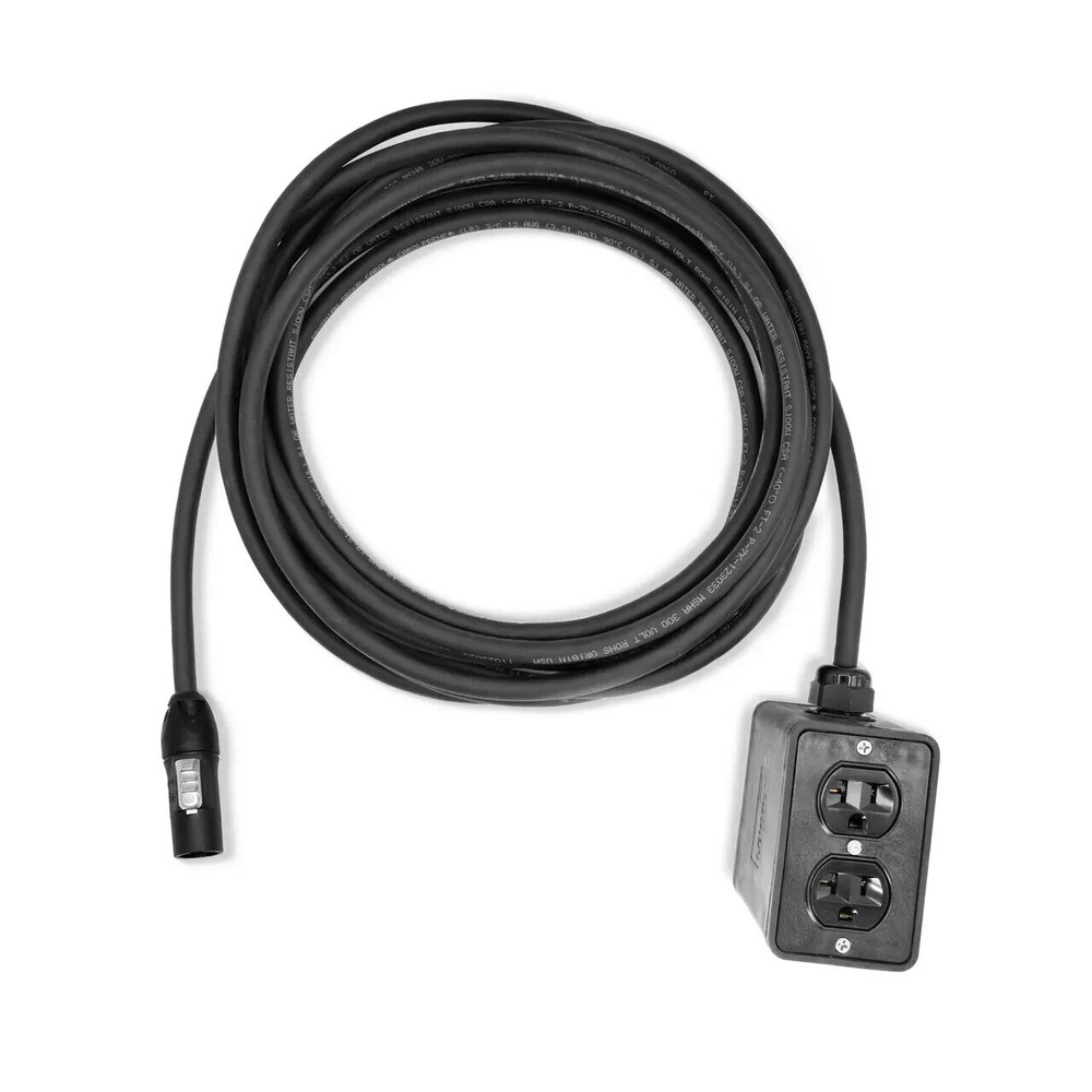 Elite Core True1 Male to 4 Edison Female – 12 Gauge 25 ft