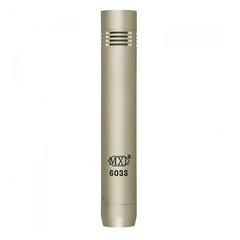 MXL 603S Pencil Condenser Microphone Tested XLR Mic w/ Case Studio Recording