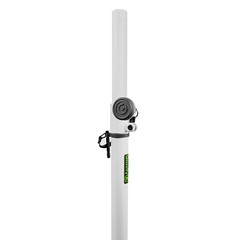 Gravity GLS431W White Lighting Stand 2-pack w/Steel Base & Bag & 35mm M10 Flange