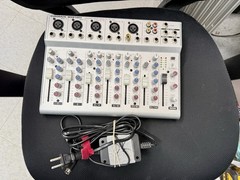 Behringer Eurorack MXB1002 10-Channel 2-Bus Audio Mixing Console w/ Power Adapte