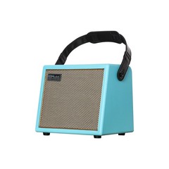 Acoustic Guitar Amplifier, 30 Watt Bluetooth Speaker Rechargeable Blue