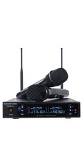 Sound Town UHF 200 Channels Wireless Microphone System with Auto Scan SWM26-U2HH