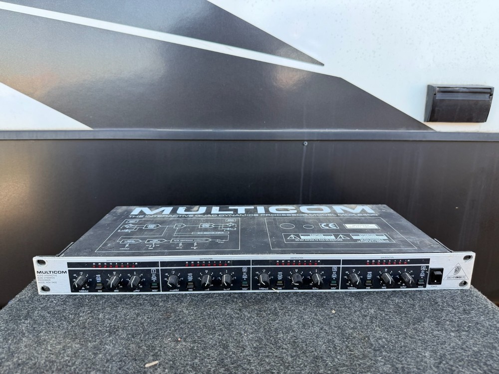 Behringer Multicom, MDX 2400 Multicom Audio Interactive Quad Dynamics Processor