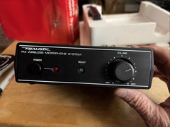 VTG Radio Shack Pro-Performance FM Wireless Lavalier Microphone System 32-1221