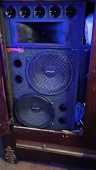 dj speakers pair