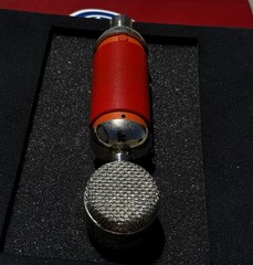 Blue Spark Condenser Microphone Cardioid XLR Studio Recording Orange