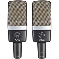 AKG C214 Side Address Condenser Microphone – Stereo Set