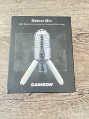 Samson Meteor Mic USB Studio Microphone – For Computer Recording – Open Box