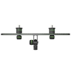 Gravity Cases MS STB 01 PRO Stereo Array 2 Microphone Bar Mount Stand