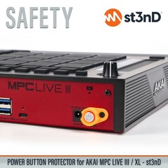 Power Button Protector for AKAI MPC LIVE III / MPC XL – Prevent Accidental