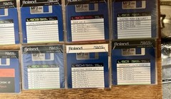 Roland Complete Sound Library From Manufacturer S330,S550 Compatible