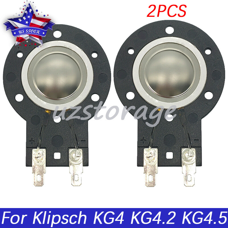 2PCS AFT Titanium Tweeter Diaphragm For Klipsch KG4 KG4.2 KG4.5 KG5.5 25.4mm
