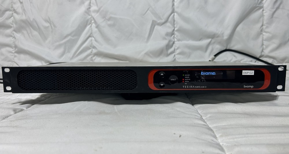 Biamp Systems Tesira Forte AVB CI Digital Audio Signal Processor w/Power Cord