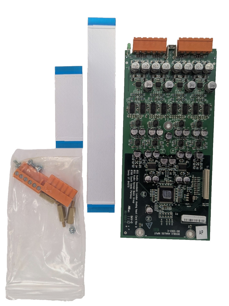 BSS BLUCARD-IN Analog Input Card with Cables