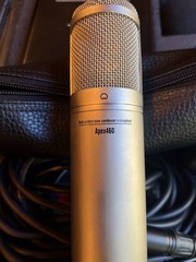 Apex 460 Multi Pattern Tube Condenser Mic / Microphone Kit Pro Audio Studio