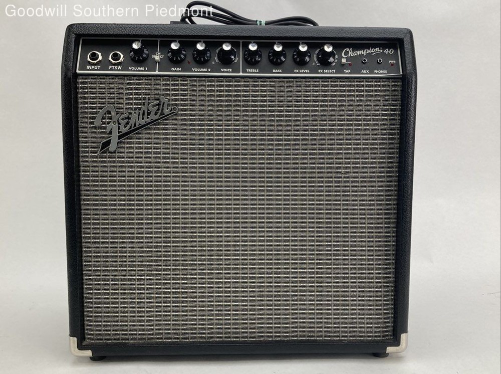 Fender Champion 40 Guitar Amplifier – Tested