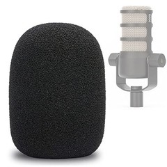Pop Filter Foam Cover for USB Dynamic Microphone – Blocks Plosives & Wind Noise