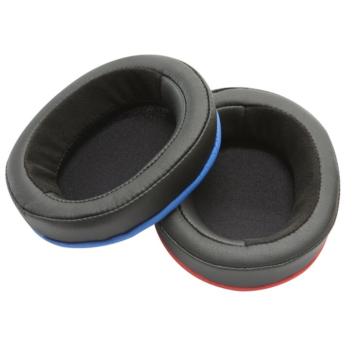 YAXI Ear Pad for Sony MDR-CD900ST Antibacterial Leather Red & Blue stPad2-LR F/S