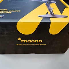 ​Maono PD200W Hybrid Wireless Dynamic Microphone RGB USB XLR Studio Gaming Black