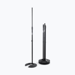 Stackable Microphone Stand Space Saving + Studio Condenser Isolation Shock Mount