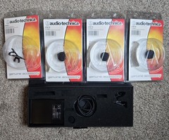 Audio-Technica AT8531 Lavalier Microphone Wired XLR w/ Accessories