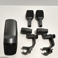 Sennheiser Mic Set: e 602-II – 2x e 604 – e 609 TESTED WORKING
