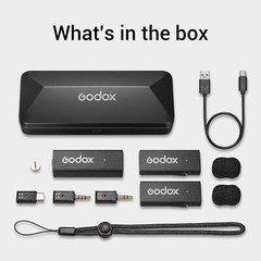 GODOX MoveLink Mini Wireless Mic System (USB-C) 2.4GHz Noise Cancelling