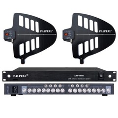 wireless microphone Antenna Distribution System,14 Outputs + 2 Cascade Ports