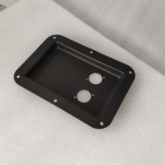 Large Blank Metal Speaker Jack Plates Dual SpeakOn NL8MPR, NL4MPR For JBL