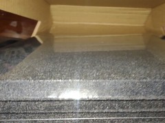 [6 PACK] Soundproofing Acoustic BEVEL Foam Tiles Wall Panels 12″ X 12″ X 0.4