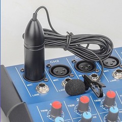 Clip On Lavalier Microphone For Speech Recording And Interviews Easy To Use
