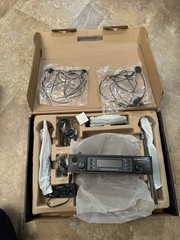 Phenyx Pro PTU-71 2B UHF Dual-Channel Wireless Headset Microphone System New
