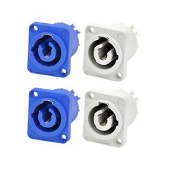 (2 EACH) NAC3MPA-1 & NAC3MPB-1 PowerCon Receptacle Replacement for Neutrik