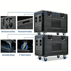 35″x 22″x 24″ ATA Road Case | Equipment Storage Case for Pro Audio DJ Touring