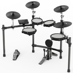 NUX DM-310 Digital Drum with Mesh Head, 18 presets, Master EQ, Master…