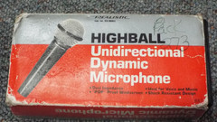 Realistic 33-984B Highball Unidirectional Dynamic Microphone