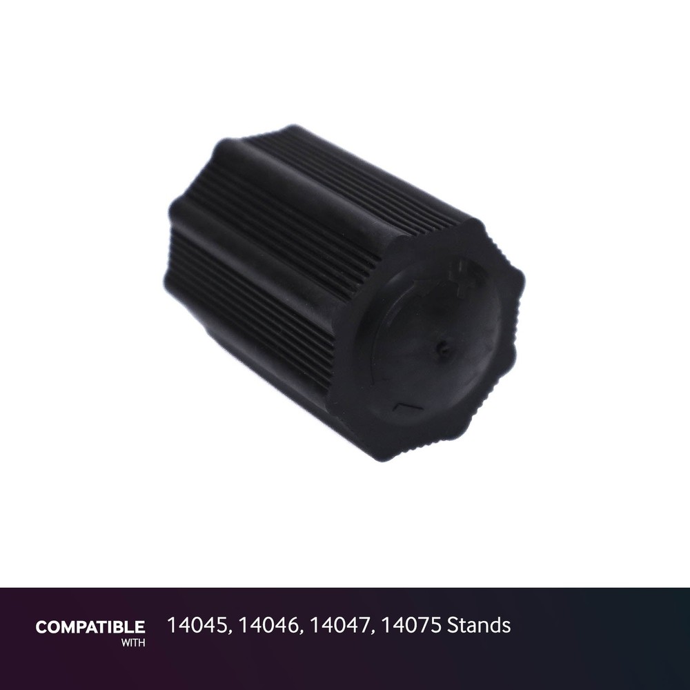 K&M Adjustable Equalizing End Cap for 14045, 14046, 14047, 14075 Stands