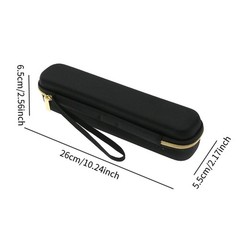 Microphone Case Mic Storage Box Shockproof Single Handheld Mic Zippered Hard